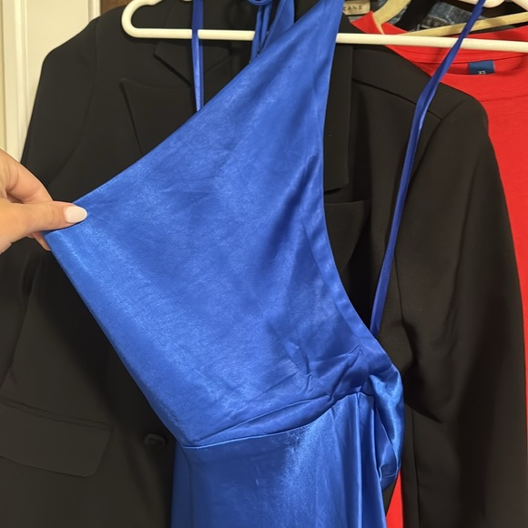 X Revolve Posey Maxi Dress in Royal Runaway The Label - Picture 7 of 16